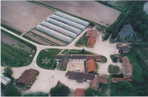 Photo aérienne ferme de Sainte Marthe